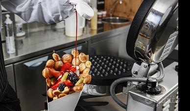 Piastra bubble waffle