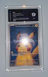 Carta Pokemon Pikachu with Grey Felt Hat(Van Gogh)