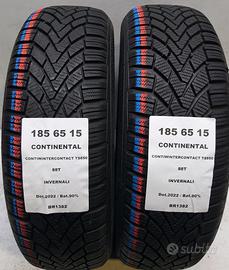 2 GOMME 185 65 15 CONTINENTAL BR1382