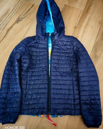 Piumino blu e fantasia reversibie Freedomday tg 7 