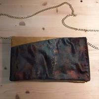 Pochette Velluto di Lusso Borsa Fatta a mano Italy