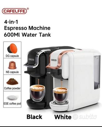 CAFELFFE Cafelffe Macchina Per Il Caffè 4-in-1