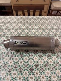 Scarico MIVV TITANIUM Oval per moto con segni