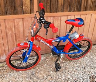 Bicicletta bambino Spiderman 16'