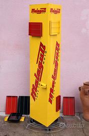 espositore Malagutti anni 70 in metallo