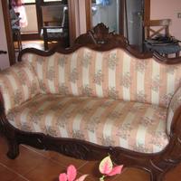 Divano stile Luigi Filippo