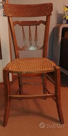 sedie in finocchietto