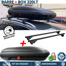 BAULE Box Tetto + BARRE Portatutto per EMC WAVE 3
