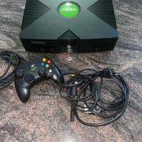 Console Xbox Classic con controller