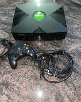 Console Xbox Classic con controller