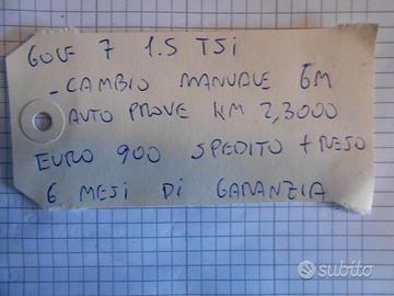 Cambio manuale 6 marce golf vii 1.5tsi