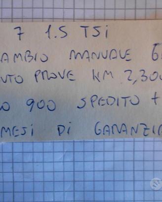 Cambio manuale 6 marce golf vii 1.5tsi