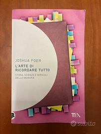 L’arte di ricordate tutto. Joshua Foer