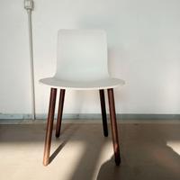 SEDIA HAL TUBE WOOD BASAMENTO ROVERE VITRA COL.04