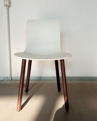 SEDIA HAL TUBE WOOD BASAMENTO ROVERE VITRA COL.04