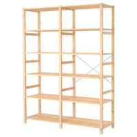 Scaffale Ivar Ikea 2 sezioni/ripiani 174x30x226 cm