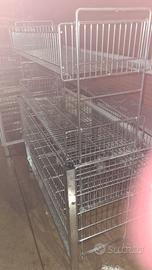 Espositore scaffale metallo