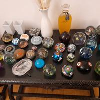 sfere di vetro da collezione