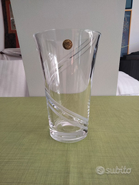 Vaso di cristallo francese vintage G.Durand