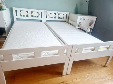 2 lettini ikea bambini, lettino Kritten bambino