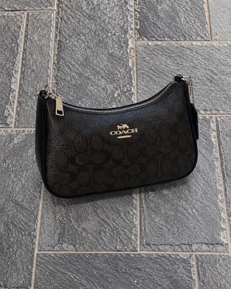 Borsa a tracolla Coach Nolita 19 Signature in tela