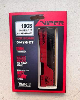 RAM Patriot Viper 16GB DDR4 3600MHz