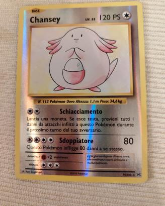 Carta Pokemon Chansey