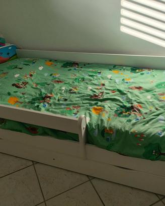 Letto contenitore per bambini 160*80+materasso