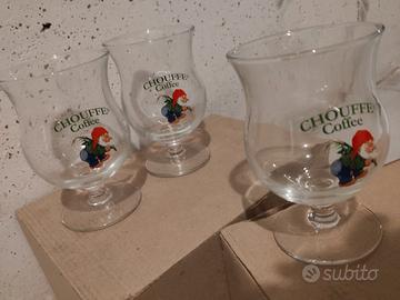 Set Calici / Bicchieri originali "Chouffe Coffe