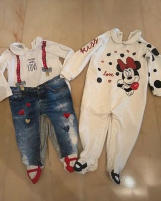 Set due tute  Melby bambina
