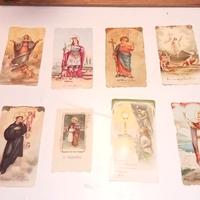 Lotto primo n. 12 santini antichi