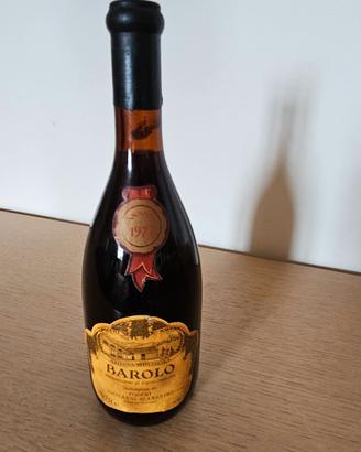 Bottiglia Barolo Scanavino 1977