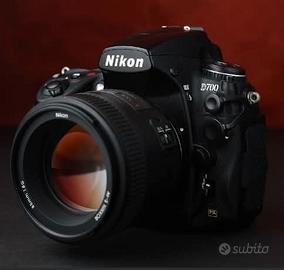 nikon d700 con 6000 scatti nuova in uso