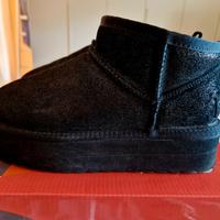 Colors of California scarponcello nero platform 