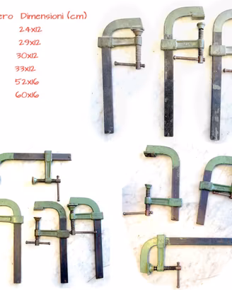 Morse bricolage legno e morsetti angolari