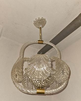 Lampadario di Murano anni 30