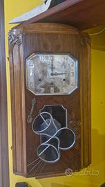 orologio in legno artigianale 