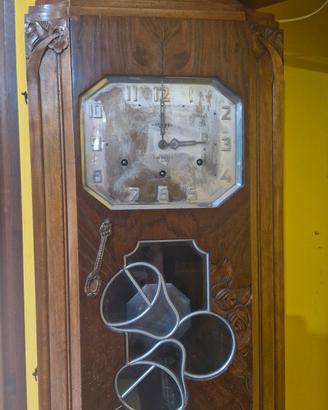 orologio in legno artigianale 