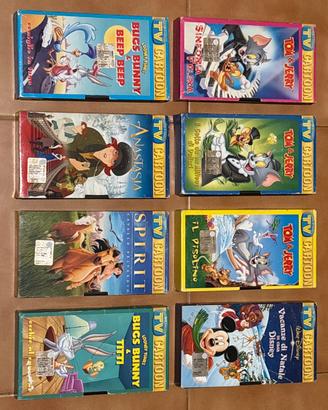 Videocassette collezione TV Cartoon