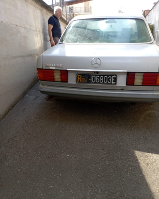 Auto d'epoca Mercedes se 280