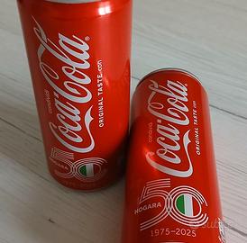 N.2 Lattine Coca-Cola 50 Anni Nogara 1975-2025
