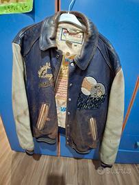 Giubbotto  Bomber Avirex pelle anni 90