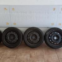 195/50 R15 - n°4 GOMME INVERNALI + cerchioni FORD