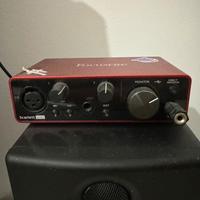 Scheda audio Focusrite scarlett solo