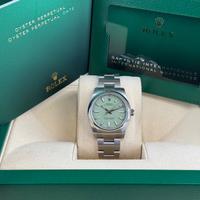 Rolex Oyster Perpetual Ref.124200 Pistacchio NEW