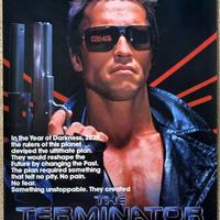 The terminator (1984) poster originale