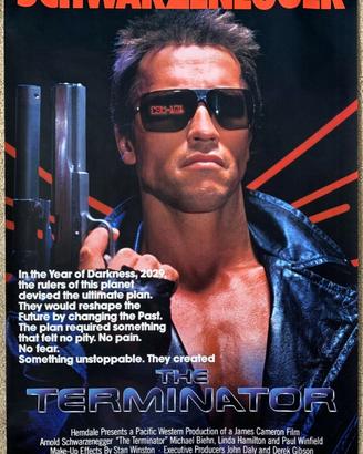 The terminator (1984) poster originale