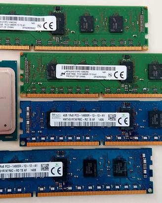 Intel Xeon E5-1620 V2 (4core/8thread) + 16 GB DDR3