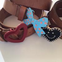 3 cinture Love Moschino  Originali