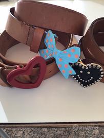 3 cinture Love Moschino  Originali